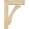 Ekena Millwork Imperial Block Rough Sawn Bracket w/ Offset Brace, Douglas Fir, 6"W x 20"D x 28"H BKT0604X20X28IMP05RDF - alternate 3